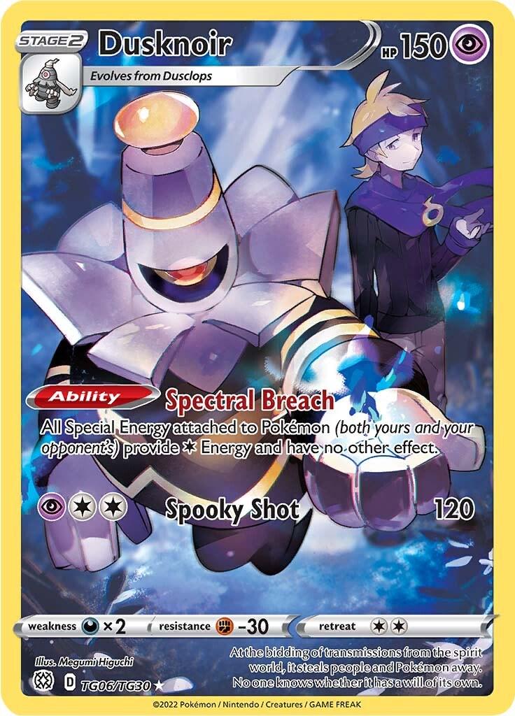 Brilliant Stars Dusknoir Pokémon card
